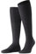 FALKE Herren Kniestrümpfe Bristol Pure M Kh Wolle lang einfarbig 1 Paar, Grau Anthracite Melange 3080, 39-40