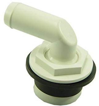 Marine Toilettenersatzteil: Einlass mit Dichtung