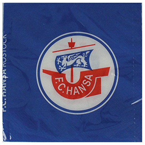 20 SERVIETTEN F.C. HANSA ROSTOCK