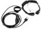 Throat Mic Covert akustische Rohr Ohrhörer -Headset mit Finger PTT für Midland GMRS/FRS GXT/LXT 2 Zwei-Wege-Radio 2-polig