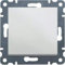 Hager Lumina2 - Bouton lumineux 2 blanc polaire
