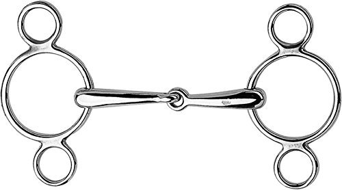 Sprenger 4130914556 3-Ring Gebiss Edelstahl Rostfrei, 56