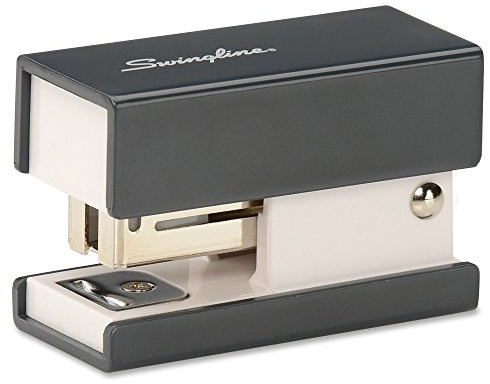 Swingline Mini Fashion Stapler, 12 Sheets, Black (S7087871)