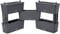 Bama 32020 Brick Kit 5 Fioriere Modulari, Grigio, 59x23x27 cm