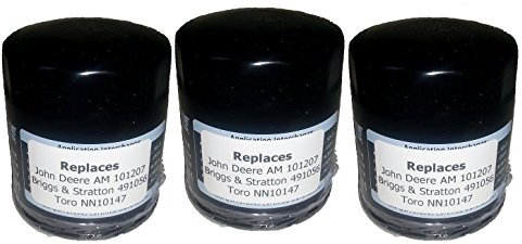 Prime SM PGO 241 Öl Filter ersetzt John Deere Bin 101207 Briggs und Stratton 491056 Toro nnn10147 3 Pack