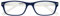 I NEED YOU Lesebrille Feeling, +3.00 Dioptrien, blau-weiß