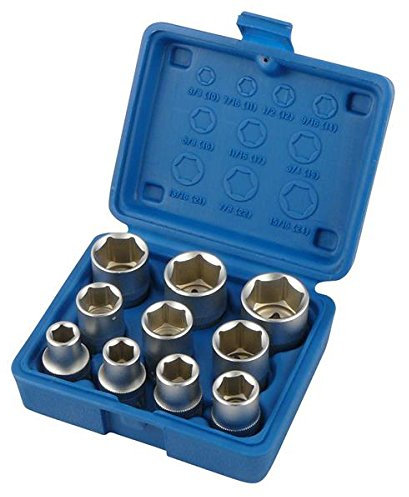 Stecknuss Satz Werkzeug SAE Set 10 tlg. 1/2 Zoll US-Car Harley Davidson Zöllig