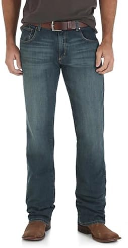 Wrangler Men's Retro Slim Fit Straight Leg Jean, Bozeman, 34W x 32L