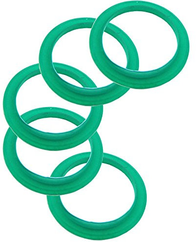 Lot de 5 joints toriques réutilisables en caoutchouc de silicone pour machine à café Nespresso