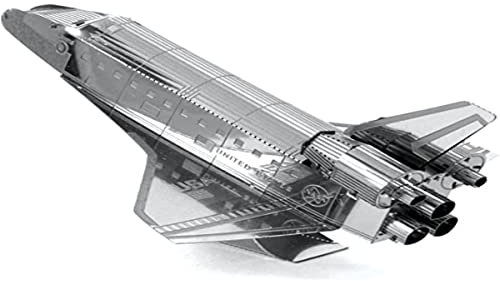 Fascinations - Metal Earth Raumfahrt, lasergeschnittener 3D-Konstruktionsbausatz, ab 14 Jahren… (Space Shuttle Atlantis), MMS015, Silber