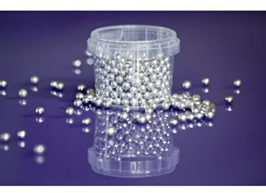 100g Silver Edible 6mm Tiny Sugar Pearls/Balls for Cake Cupcake Sprinkles Dec...