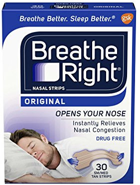Nasal Strips Original Tan Small/Medium by Breathe Right
