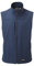New Mens Softshell Bodywarmer Waistcoat Waterproof Windproof Fabric Thermally Lined Gillet Warm Comfortable Casual Sleeveless Jacket Soft Zipped Side Pockets Leisure Workwear Walking Navy L