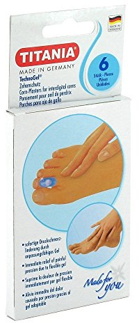 TITANIA Technogel Zehenschutz, Faltschachtel, 1er Pack (1 x 19 g)