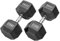 Bad Company I Kurzhanteln gummiert für Aerobic, Gymnastik und Fitness 55 Kg (2x27,5)