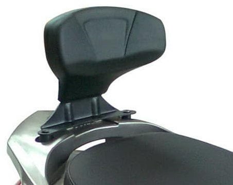 Beifahrer Rückenlehne nicht mit Topcase Träger Kymco Downtown 125i300i Bj. 09