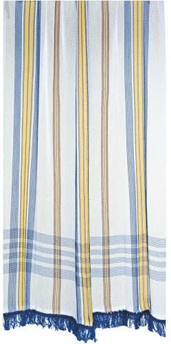 Provence Outillage Rideau Marseillais tissé Bleu 225 x 140 cm