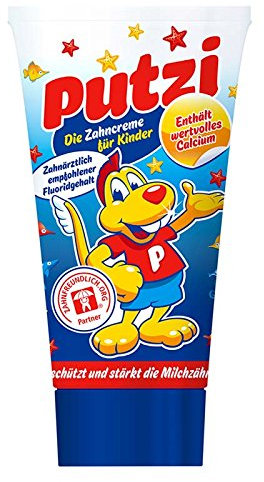 Putzi Calcium Zahncreme 50ml, 12er Pack (12x 50ml)