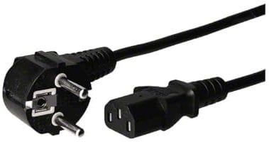 Walimex 12914 Netzkabel (4 m) mit Kaltgerätestecker
