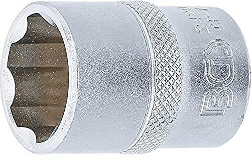 BGS 2420 | Steckschlüssel-Einsatz Super Lock | 12,5 mm (1/2) | SW 20 mm | Wellenprofil | CV-Stahl