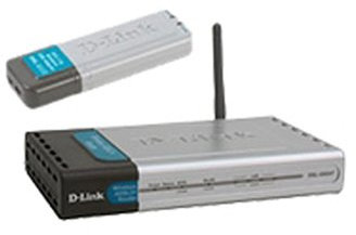 D-Link DSL-924 Wireless ADSL2+ Router Kit Wireless Router/Switch 4 Ports