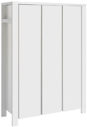 Schardt 06 648 52 02 - Milano weiß 3- türiger Kleiderschrank