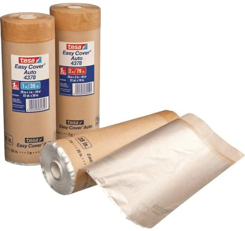 tesa Easy Cover® 04378-00003-01 Ruban de masquage Marron 20 m x 1 m