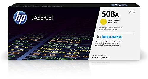 HP 508A (CF362A) Gelb Original Toner für HP Color Laserjet Enterprise M552dn, M553, M577