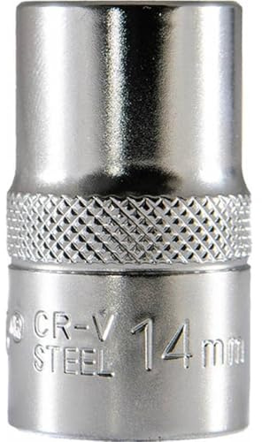 Steckschlüsseleinsatz 1/2”, 6-kant, 14 mm
