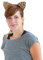 Oblique Unique Haarreif Leopard Ohren – Lustiges & sexy Tierkostüm-Accessoire für Damen – Ideal für Karneval, Fasching, Halloween, Festival, Mottoparty & Junggesellinnenabschied