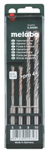 Metabo SDS plus Pro 4-Bohrersatz 4-teilig (630580000)