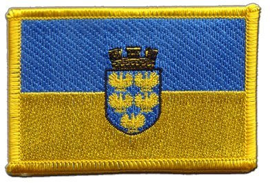 Flaggenfritze Aufnäher Patch Flagge Österreich Niederösterreich - 8 x 6 cm