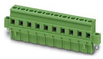 PHOENIX CONTACT GMVSTBR 2,5/6-STF-7,62 Leiterplattenstecker, Nennquerschnitt 2,5 mm², Grün, Anzahl der Anschlüsse 6, Artikelfamilie GMVSTBR 2,5/..-STF, Rastermaß 7,62 mm, 50 Stück