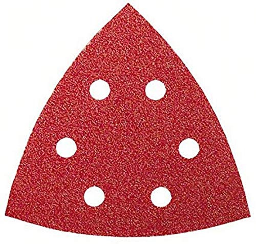 Bosch 2609256A58 DIY Deltablatt 105 mm, G120, 6 Löcher, Klett (5)