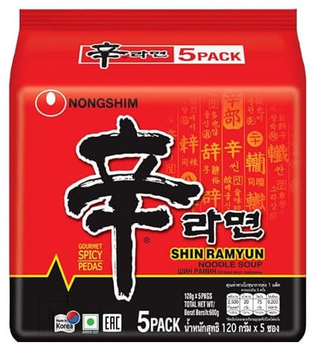 Nongshim Shin Ramyun 120g (Pack of 40)