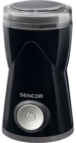 SENCOR SCG 1050BK Kaffeemühle (150 Watt, Coffee Grinder, Geeignet zum Mahlen von Kaffeebohnen, Nüssen, Kräutern, Mohn und Gewürzen) schwarz