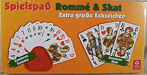 Rommé - Bridge - Skat - Canasta - Extra große Eckzeichen