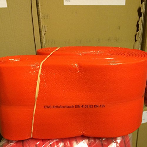 NMC Abflussisolierung stabil 125mm Dämmdicke 4mm Schlauch