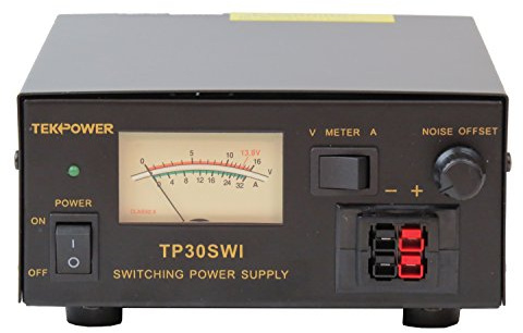 TekPower TP30SWI - Fuente de alimentación con conmutación de Ruido (30 Amp CC, 13,8 V)