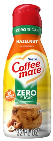 Coffee Mate Liquid Hazelnut Sugar Free 946g
