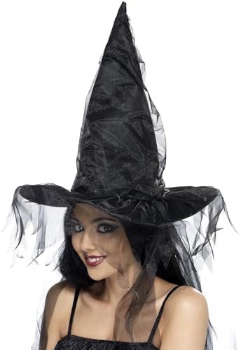 Smiffy�s Hexenhut WITCH'S HAT black 34953