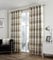 Dreams 'n' Drapes Balmoral Check-Coppia di Tende pronte all'Uso in Cotone 100%, Tela, Natural, Curtains: 66 Width x 54 Drop (168 x 137cm)