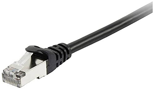 equip CU Patchkabel S/FTP 2xRJ45 Cat.6 250MHz schwarz 15,0m