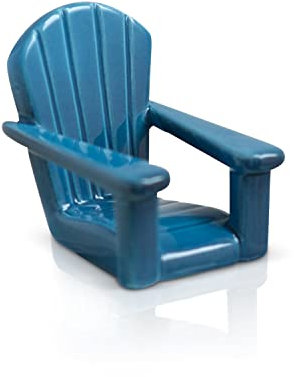 Nora Fleming - Blau Adirondack Stuhl Mini