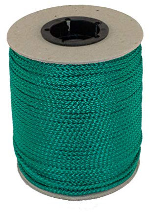 PPM Flechtleine 2,0mm - 100mtr Rolle in vielen Fraben (grün) / Seil, Tauwerk, Leine