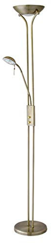 Deckenfluter 2-flammig Farbe: Bronze