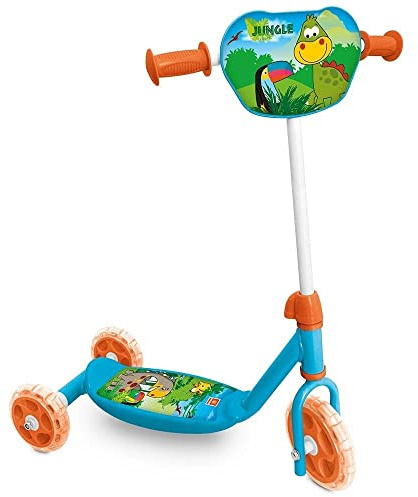 mondo Toys 28062 MY FIRST SCOOTER JUNGLE Children's Scooter with 3 Wheels for Age 2/3 / 4 Years