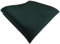 TigerTie Satin Einstecktuch in dunkelgrün einfarbig Uni - Tuch Polyester - Größe 26 x 26 cm