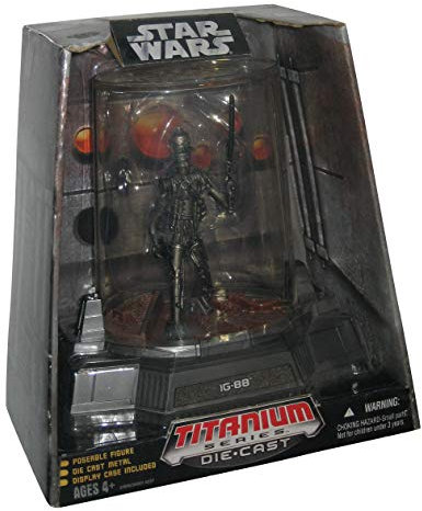 Hasbro Star Wars Titanium Series Die Cast: IG-88