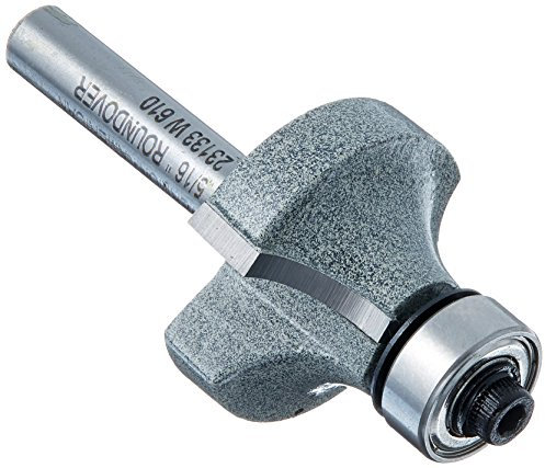 Vermont American 23133 5/16-Inch Radius Carbide Tipped Roundover and Bead Router Bit, 2-Inch Ball Bearing 2-Flute 1/4-Inch Shank
